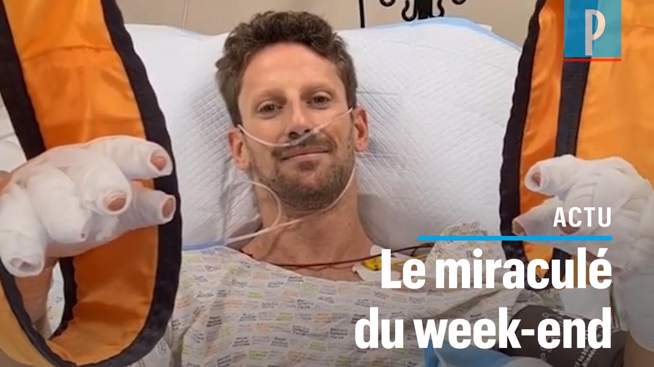 Romain Grosjean après son accident de F1 : «Sans le halo, je ne serais pas là pour vous parler»