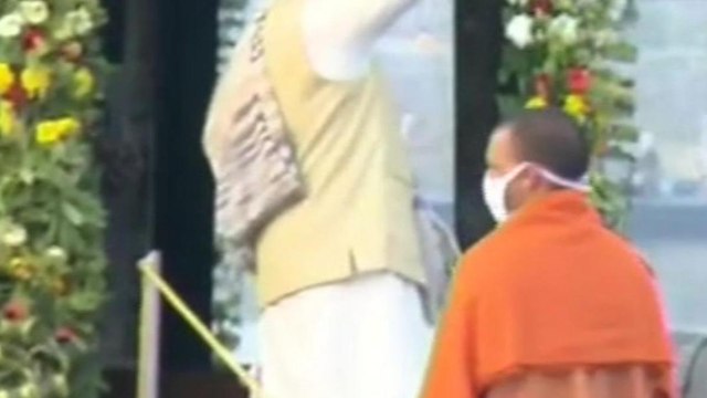 PM Modi takes ride of cruise with CM Yogi in Varanasi