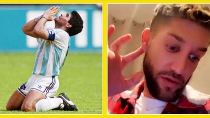 Paga sous le choc suite à ce qui est arrivé à Diego Maradona ! Il rappelle quelque chose de très important à ses abonnés...