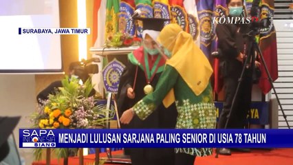 Usia Bukan Halangan, Wanita 78 Tahun Berhasil Lulus dari Program Sarjana!