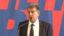 Laporta presenta su candidatura: 