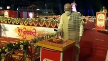 Watch: PM Modi lights first diya on Dev Deepawali Utsav in Varanasi