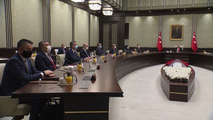 ANKARA - Cumhurbaşkanlığı Kabinesi toplandı