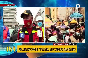 MML inicia Plan Navidad Segura Lima Centro en Mesa Redonda, Mercado Centra y más