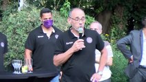 extrait du discours du coach Gilles Derot et du président Alain Felzen