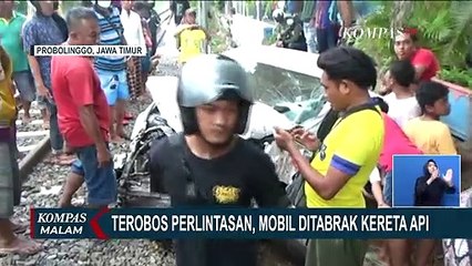 Kereta Tabrak Mobil, Korban dalam Kondisi Kritis