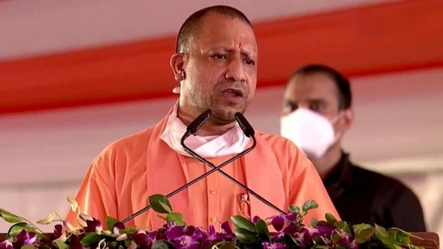Varanasi: Yogi Adityanath speaks at a event on Dev Diwali