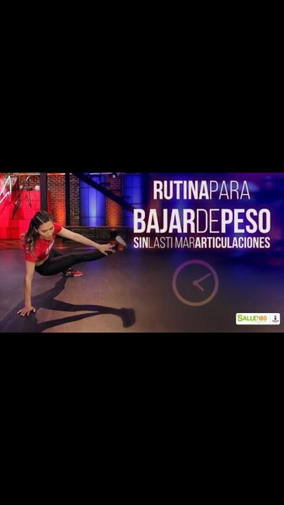 Rutina para bajar de peso sin lastimar articulaciones | Salud180