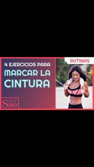Rutina para marcar la cintura y el abdomen | Salud180