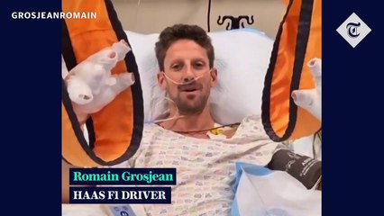 Romain Grosjean - I'm 'sort of ok' after horrific Bahrain Grand Prix crash says Haas F1 driver