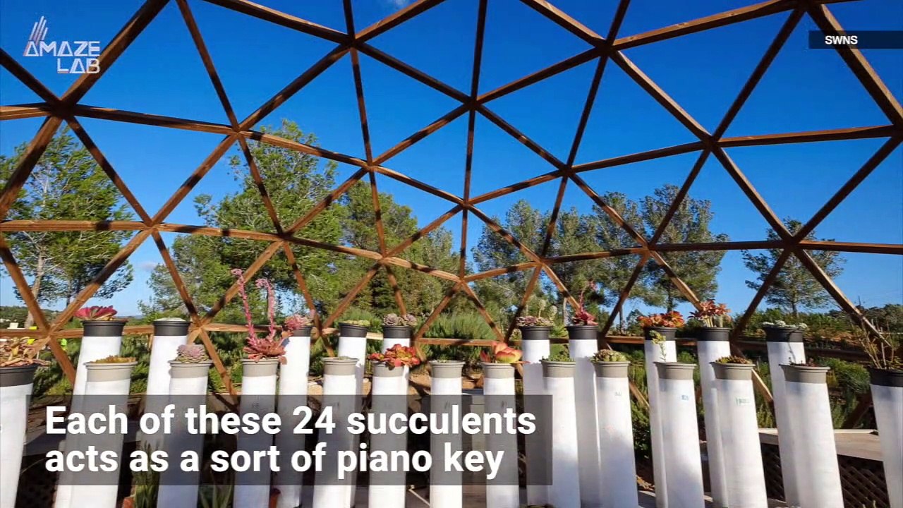 This Green Piano of the Future Is Made of Plants
