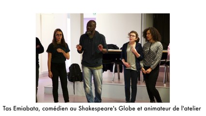 Atelier théâtre - Entretien avec le comédien