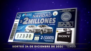 Lotería de Navidad Ecuador 2020