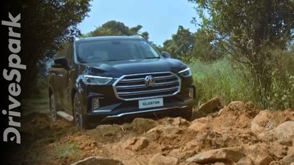 ఎంజి గ్లోస్టర్ ఆఫ్-రోడ్ క్యాపబిలిటీస్