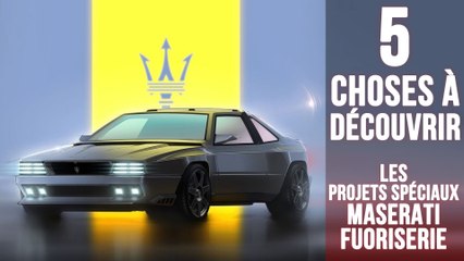 FuoriSerie,  5 choses à savoir sur  les projets spéciaux de Maserati