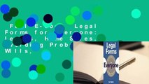 Full E-book  Legal Forms for Everyone: Leases, Home Sales, Avoiding Probate, Living Wills,