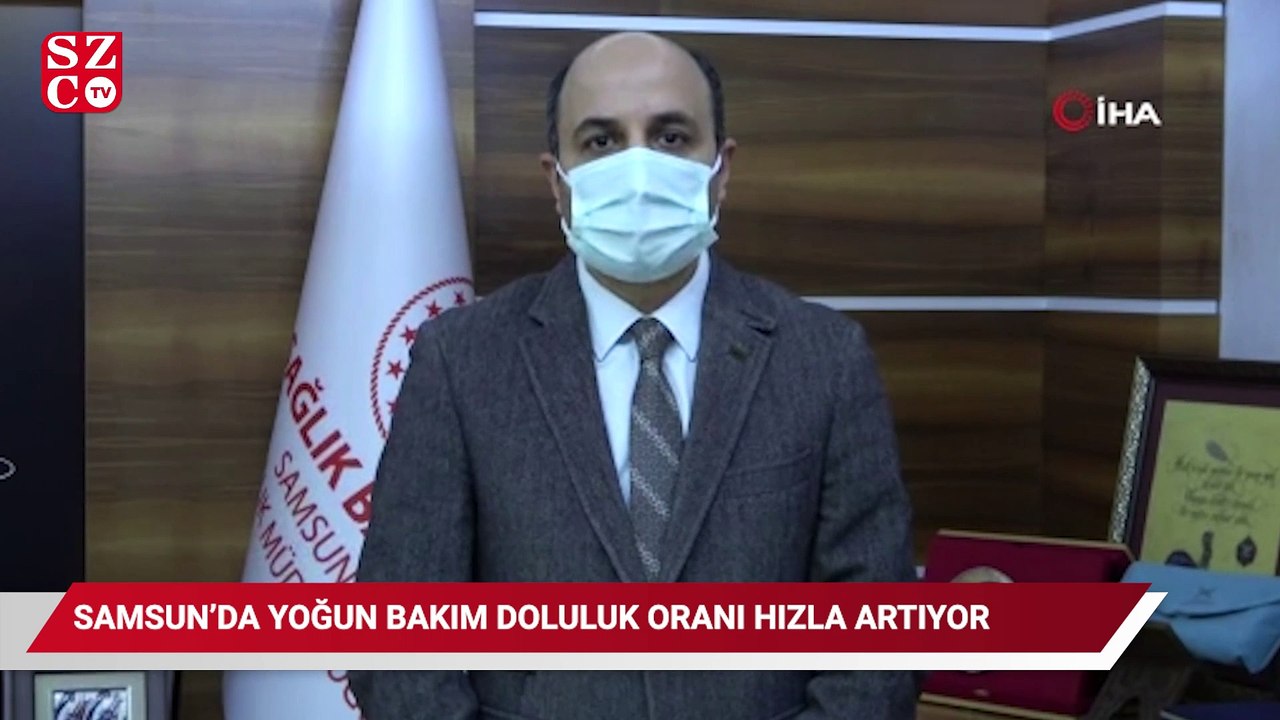 Samsun'da yoğun bakım doluluk oranı her geçen gün artıyor