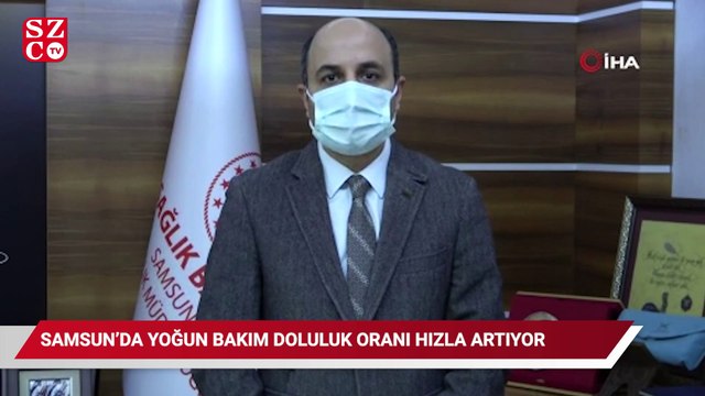 Samsun'da yoğun bakım doluluk oranı her geçen gün artıyor