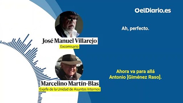 Villarejo y Martín-Blas hablan de la colaboración de Antonio Giménez Raso en la Operación Catalunya