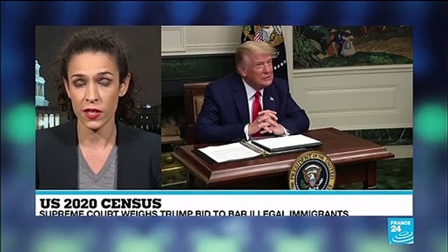 Supreme Court examines Trump bid to bar illegal immigrants from census