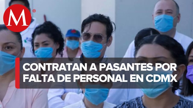 En CdMx reclutan hasta pasantes para tratar covid-19 ante saturación hospitalaria