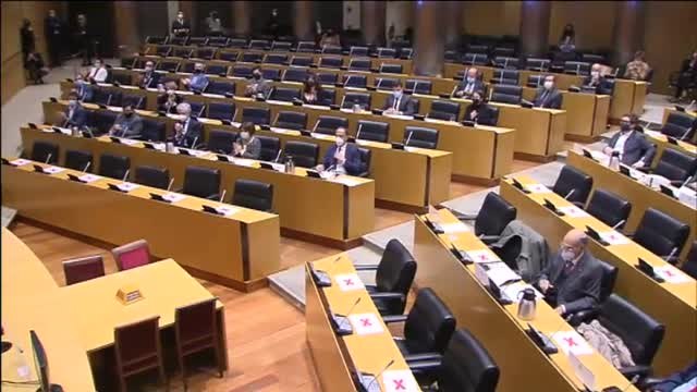 EH Bildu acude al homenaje a Ernest Lluch en el 30 aniversario de su asesinato por ETA