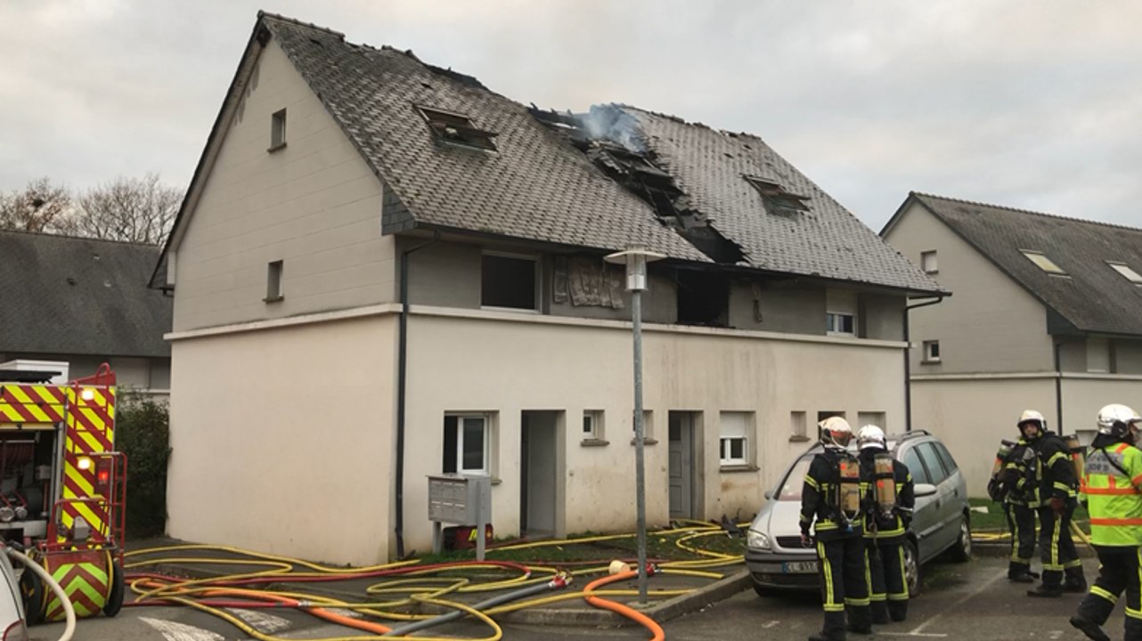 Un incendie ravage un immeuble