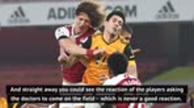 Arteta adamant Arsenal followed protocol after Luiz-Jimenez horror clash