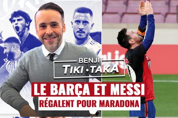 Benji Tiki-Taka : Le Barça fait le show pour Maradona