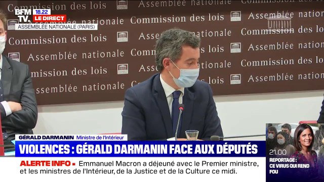Gérald Darmanin sur l'affaire Zecler: Des actes inqualifiables ont été commis par ceux qui portent l'uniforme de la République