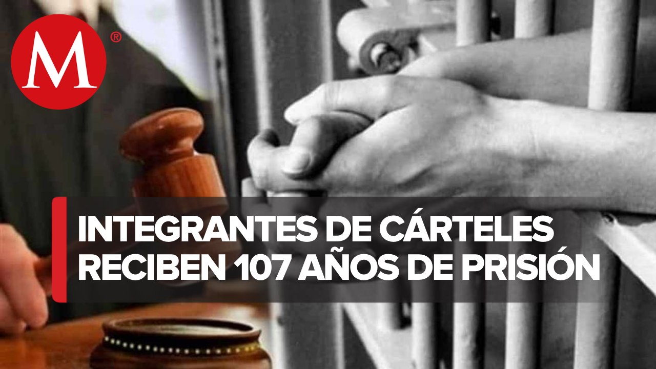 Dan 171 años de cárcel a integrantes del cártel del Golfo y de Los Zetas