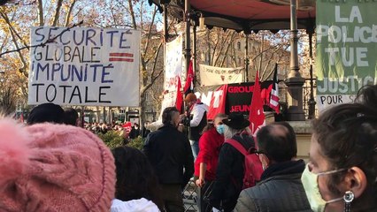 2000 personnes rassemblées contre la loi Sécurité Globale