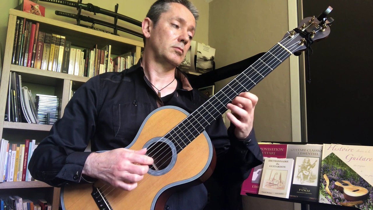 Estudio en mi mineur de Francisco Tarrega- Eric Gautier