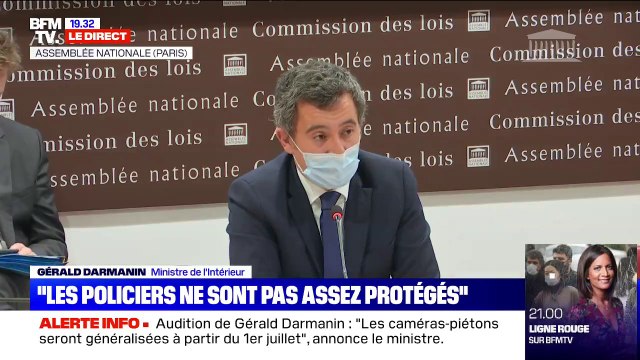 Gérald Darmanin face aux députés: Le préfet Lallement a toute ma confiance
