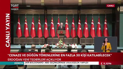 Hafta Sonu Kesintisiz Sokağa Çıkam Kısıtlaması! Başkan Erdoğan Yeni Tedbileri Açıkladı