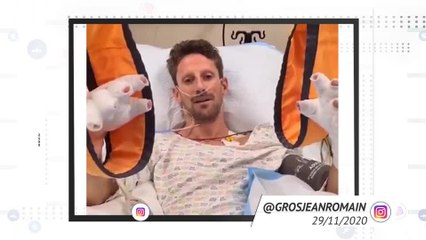 Socialeyesed - F1 Reacts as Grosjean escapes horror crash