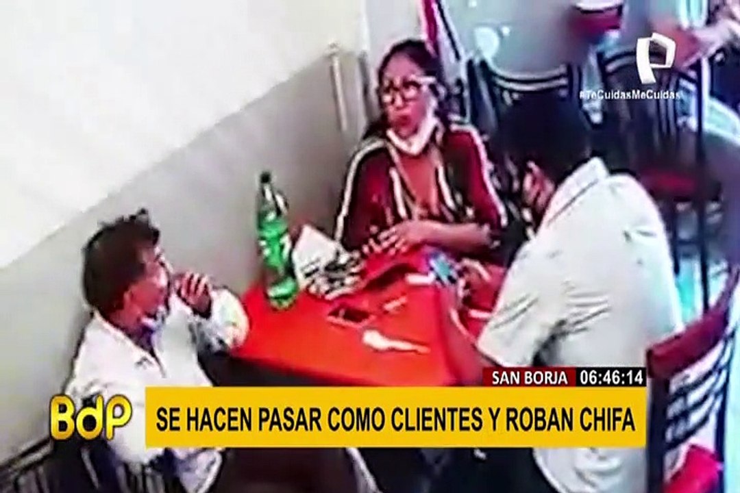San Borja: delincuentes se hacen pasar por clientes para robar en chifa