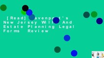 [Read] Davenport's New Jersey Wills And Estate Planning Legal Forms  Review