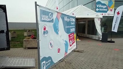 Liege Airport accueille le premier village de testing de Wallonie