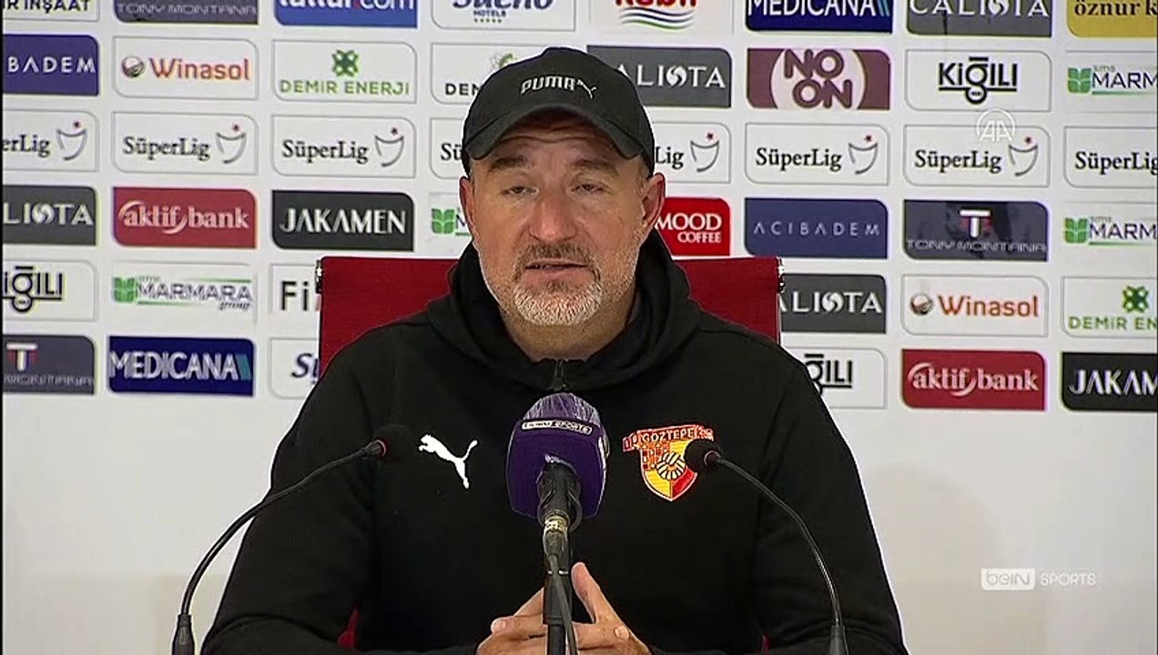 SİVAS - Demir Grup Sivasspor-Göztepe maçının ardından - Ersan Parlatan