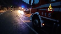 Maltempo in Sardegna, auto travolta dal fango nel Nuorese - (30.11.20)
