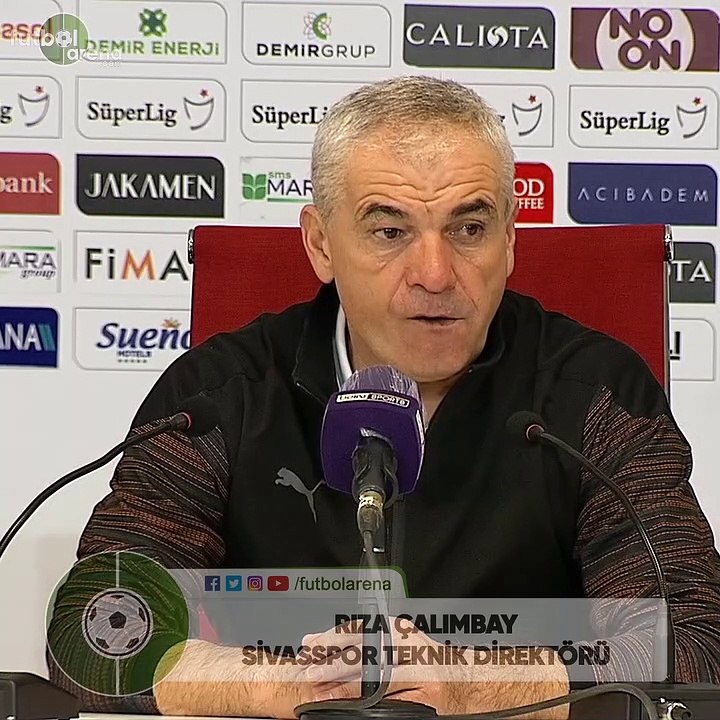 Rıza Çalımbay: "Elimizde oyuncu yok"