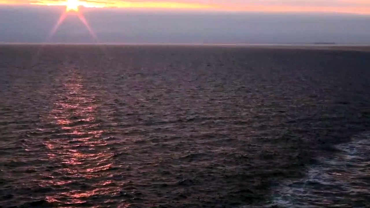 Sonnenuntergang auf dem Meer