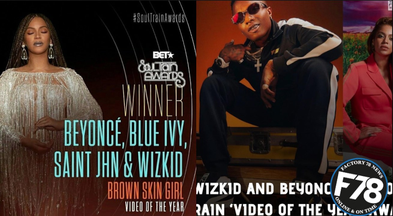 F78NEWS: Wizkid is a Soul Train Award Winner!