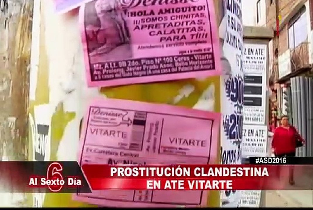 Prostitución en Ate: vecinos indignados por proliferación de meretrices