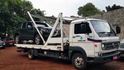 Guarda Municipal recupera caminhonete furtada no Centro