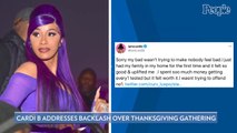 Cardi B Apologizes for Posting About Her Large Thanksgiving: I 'Wasn't Trying to Offend' Anyone