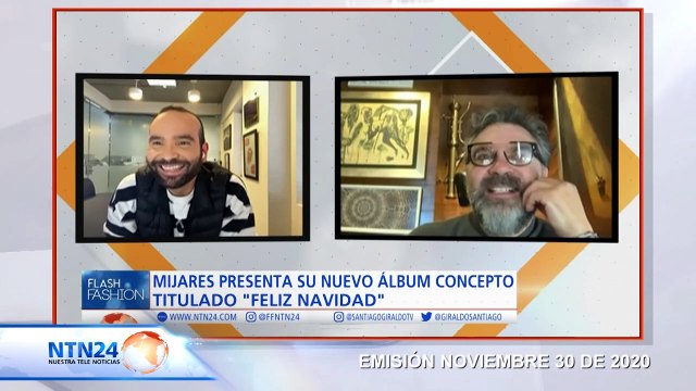 desde ya Mijares desea una Feliz Navidad a través de su nuevo álbum