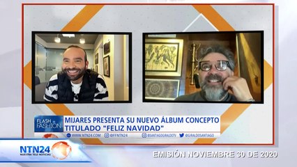 desde ya Mijares desea una Feliz Navidad a través de su nuevo álbum