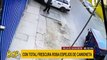 VES: ladrones de autopartes roban espejos en segundos